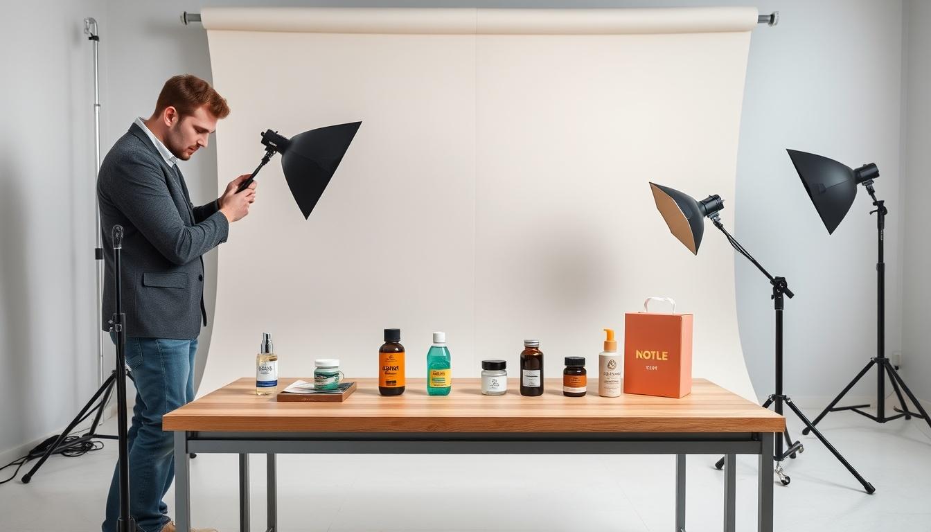 Product images with a clear process